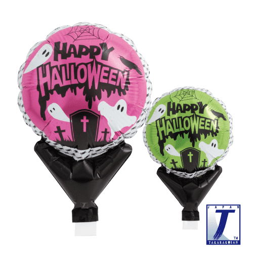 takara-upright-round-5-halloween-ghost-folienballon-pink-gr-n image 1