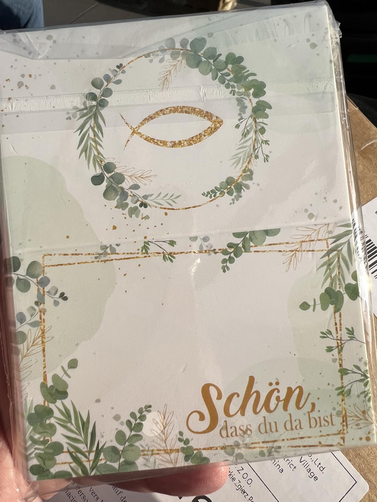 Gut beschriftbar