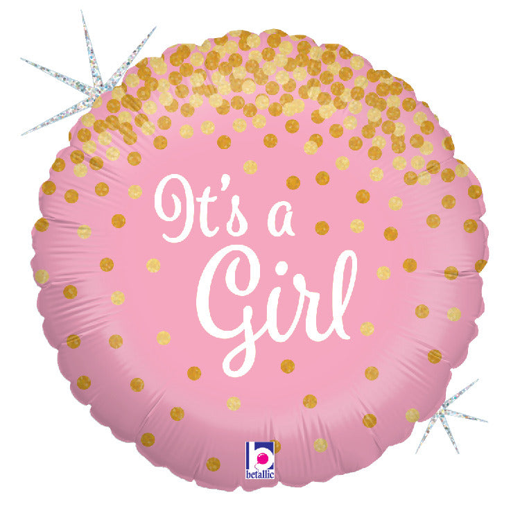 betallic-glittering-it-s-a-girl-folienballon-18-rosa image 1