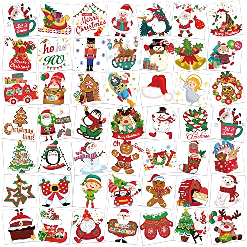 howaf-temporary-tattoos-weihnachten-leucht-tattoos-96-st-ck image 8