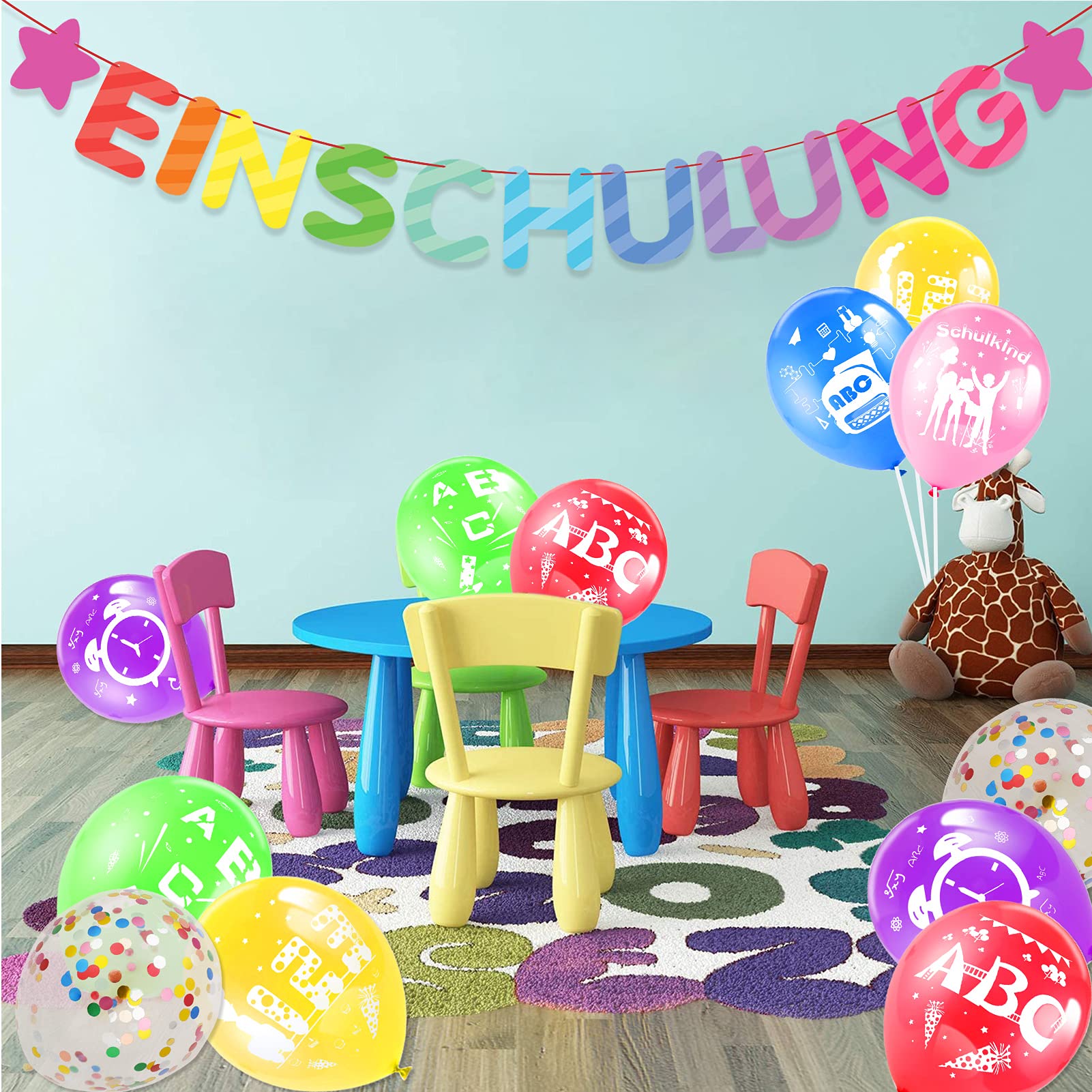 howaf-einschulung-luftballons-35-st-ck-abc-123-konfetti-latex image 6
