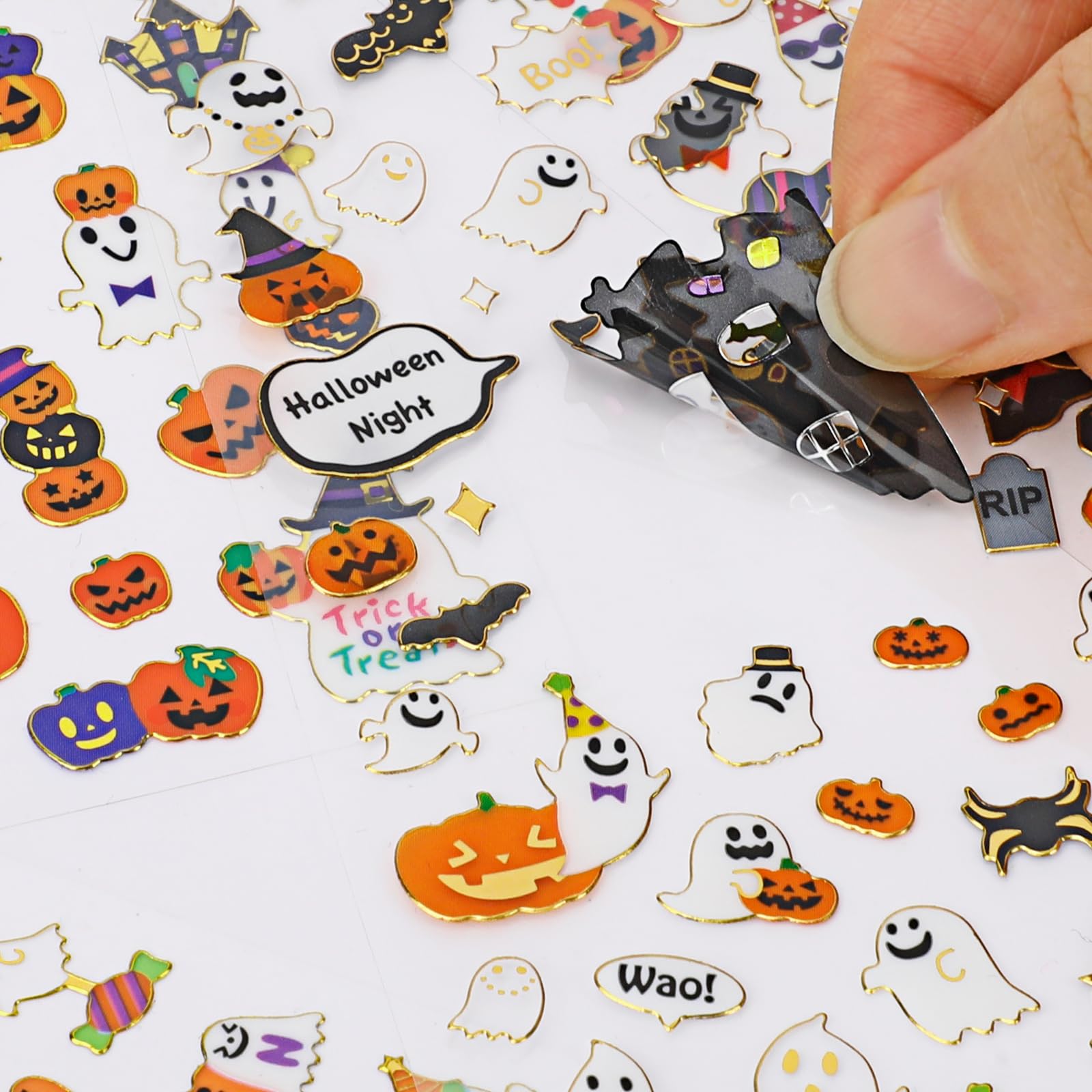 howaf-halloween-aufkleber-selbstklebend-8-b-gen-300-st-ck image 5