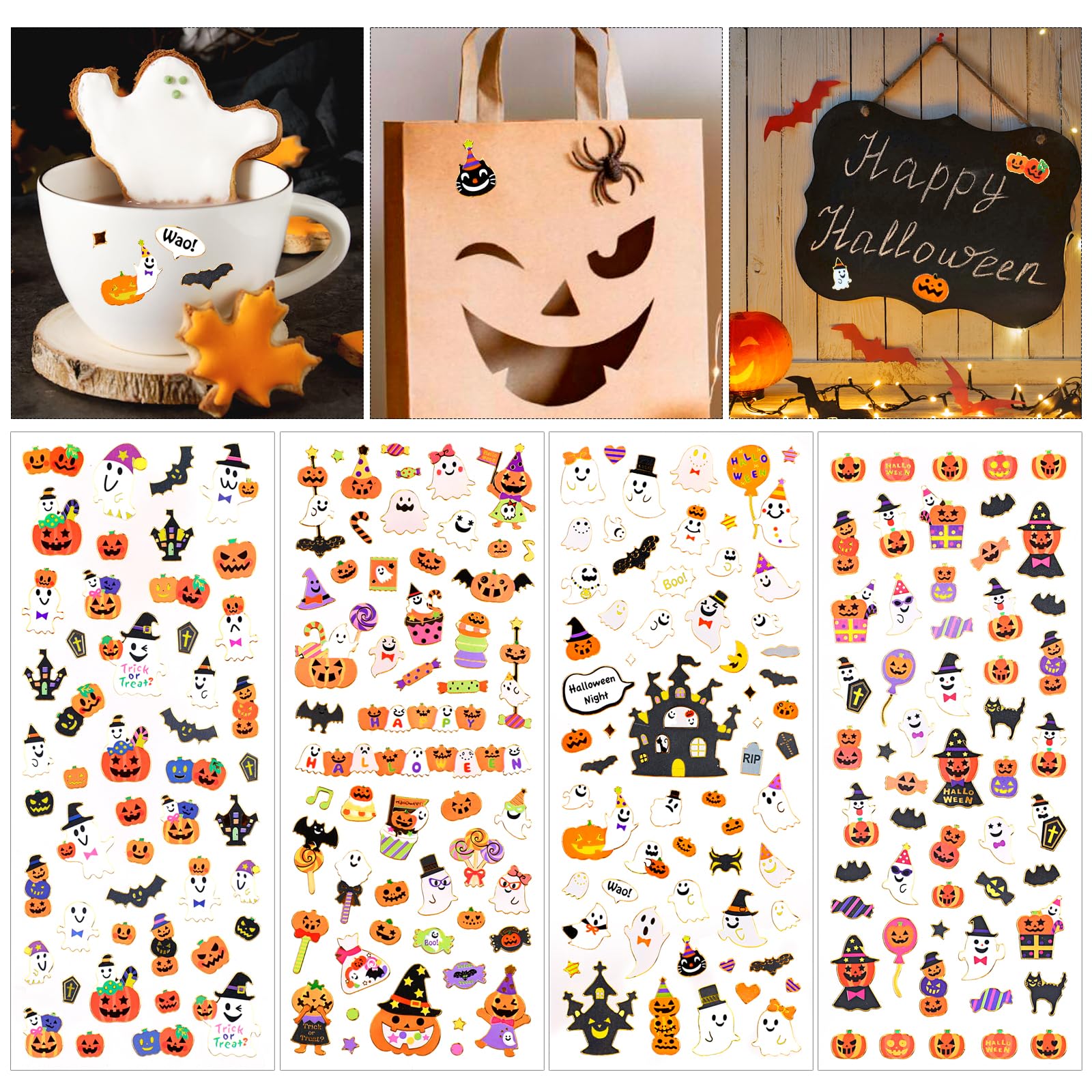 howaf-halloween-aufkleber-selbstklebend-8-b-gen-300-st-ck image 1