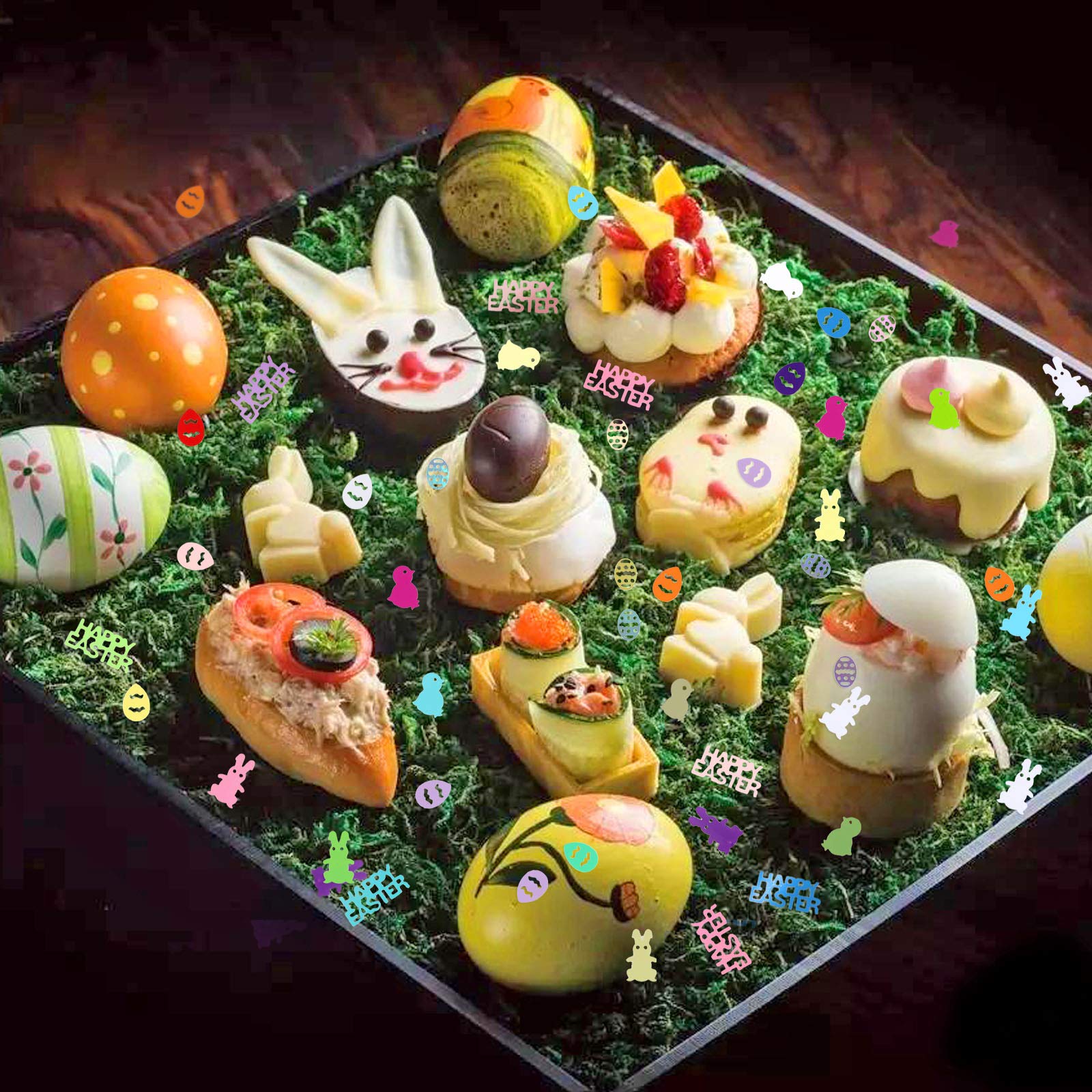 howaf-ostern-konfetti-tisch-glitzer-bunt-60g image 6