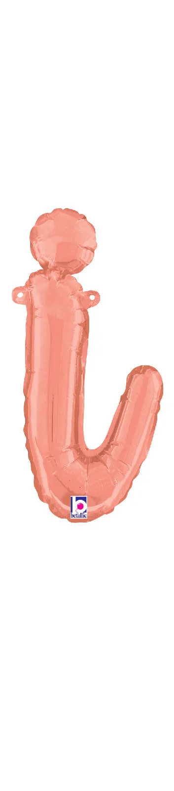 betallic-script-letter-i-folienballon-14-rose-gold image 1