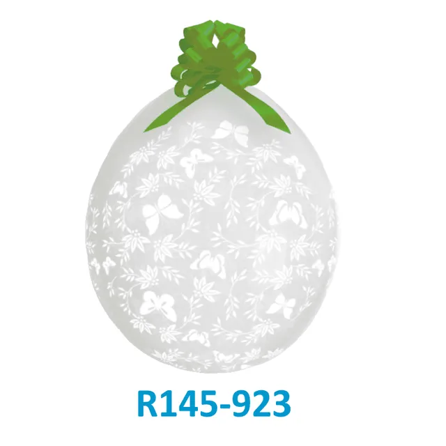 zibi-r145-923-stufferballon-blumen-schmetterlinge-transparent image 1