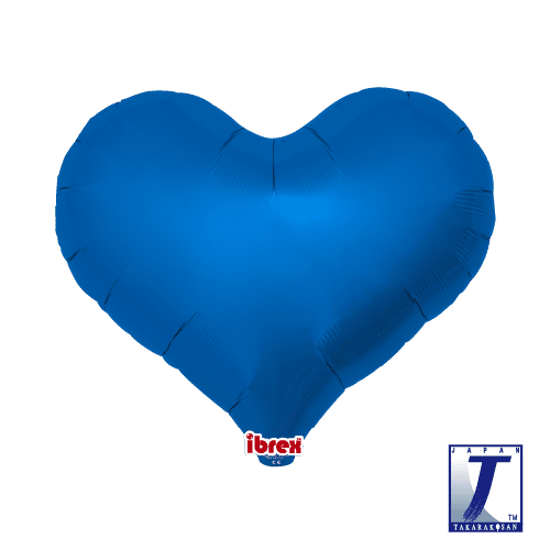 takara-ibrex-jelly-heart-18-zoll-folienballon-blau-metallic image 1