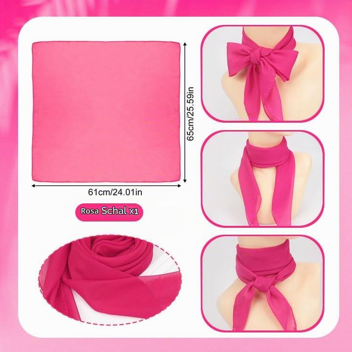 howaf-80er-90er-kost-m-damen-set-pink-5-teilig image 8
