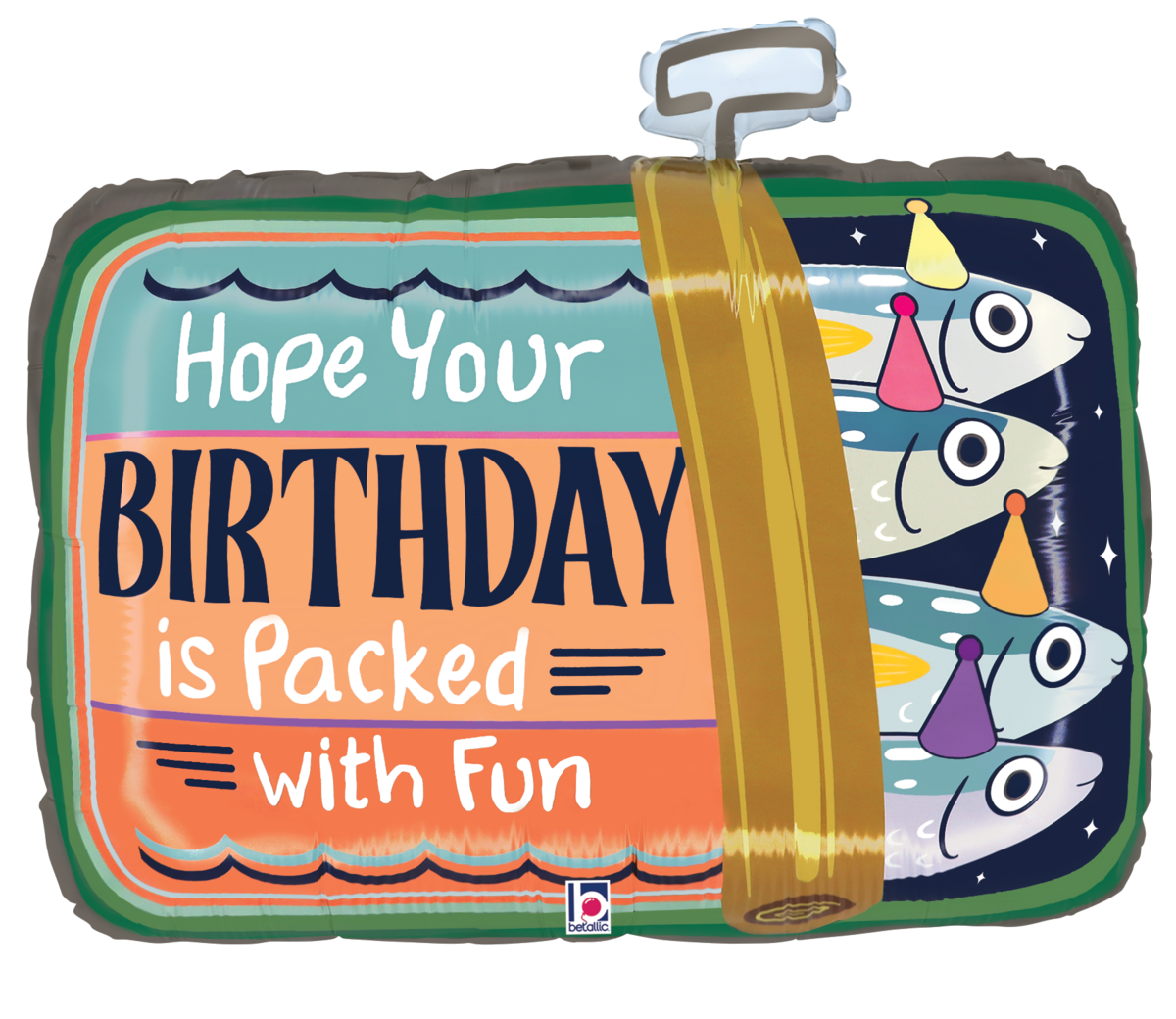 betallic-sardine-birthday-folienballon-25-geburtstag-flach image 1