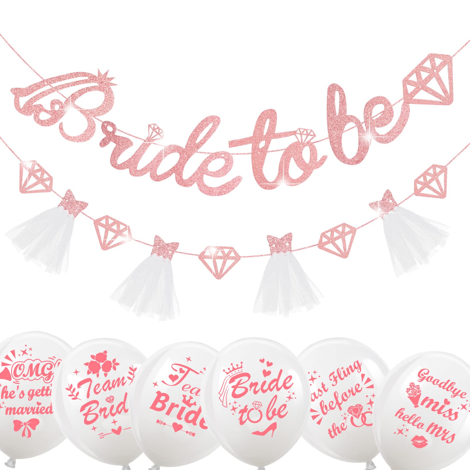 howaf-balloons-jga-set-luftballons-bride-to-be-girlande image 2
