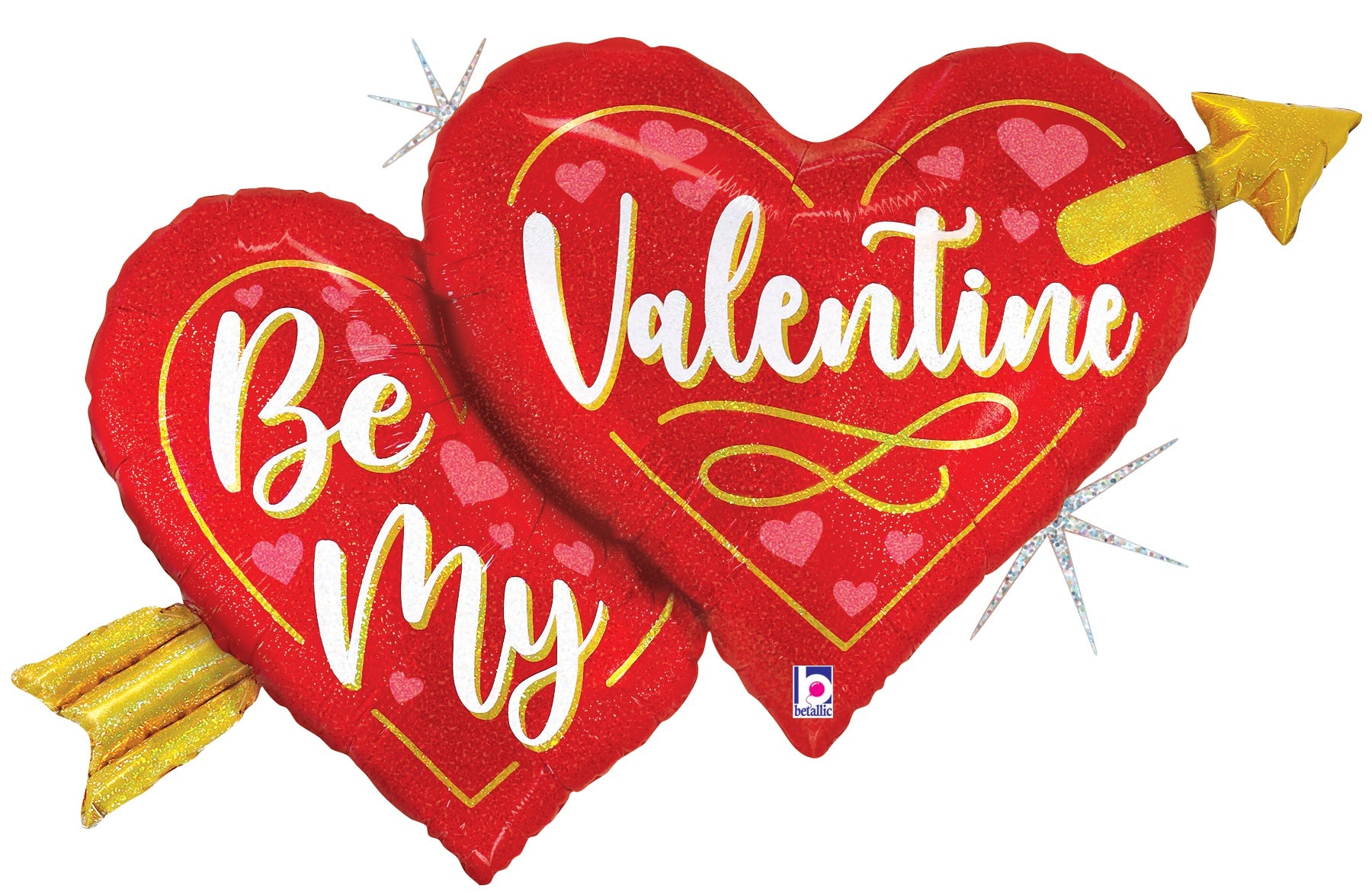 betallic-two-hearts-arrow-folienballon-40-valentin image 2