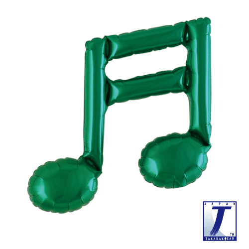 takara-ibrex-music-tone-luftballon-gr-n-metallic-note image 1