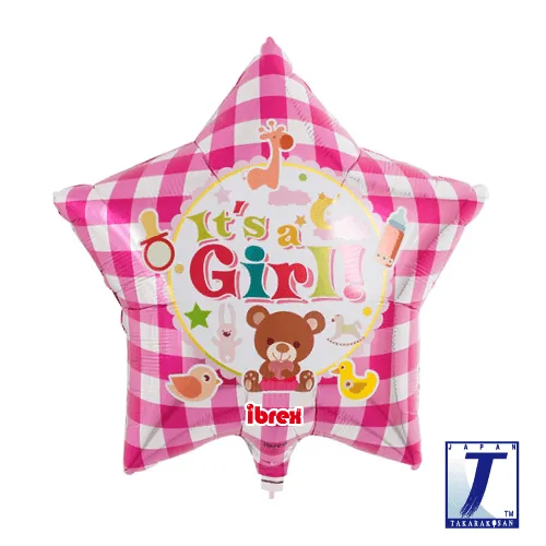 takara-ibrex-star-15-folienballon-it-s-a-girl-b-r-rot image 1