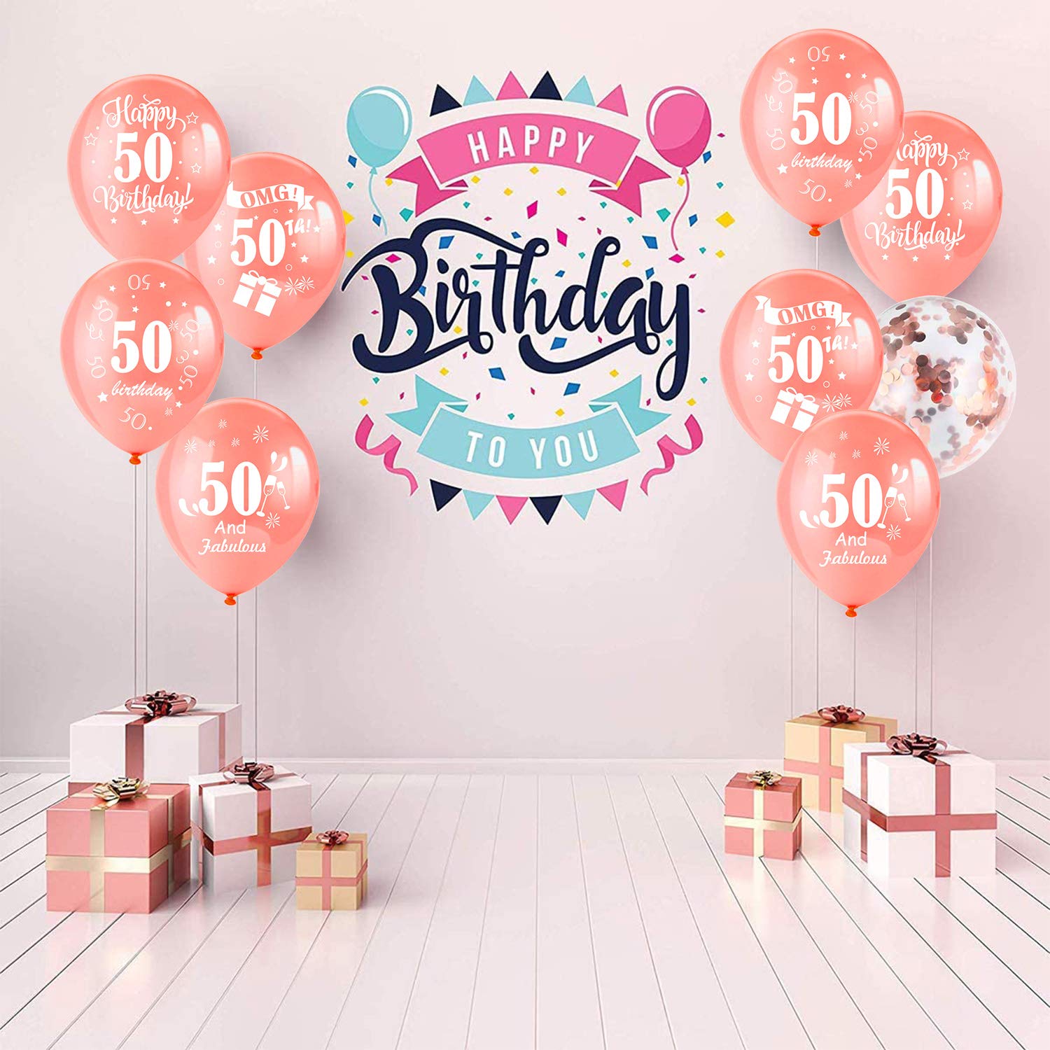 howaf-50-geburtstag-luftballons-ros-gold-30-st-ck-12-zoll-latex image 6