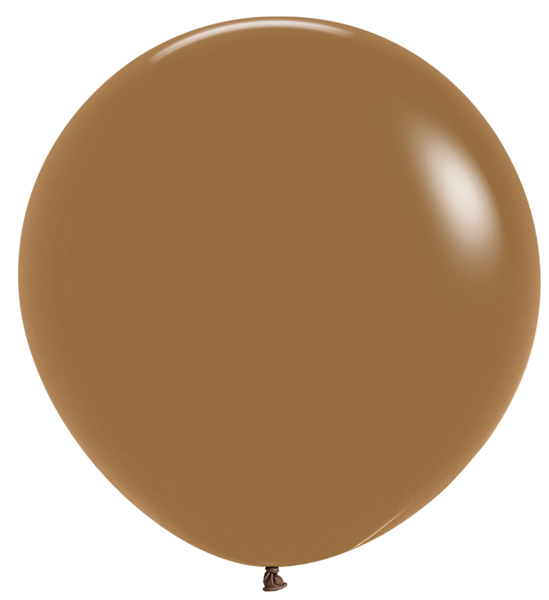 betallic-deluxe-mocha-latexballon-einfarbig-braun image 4
