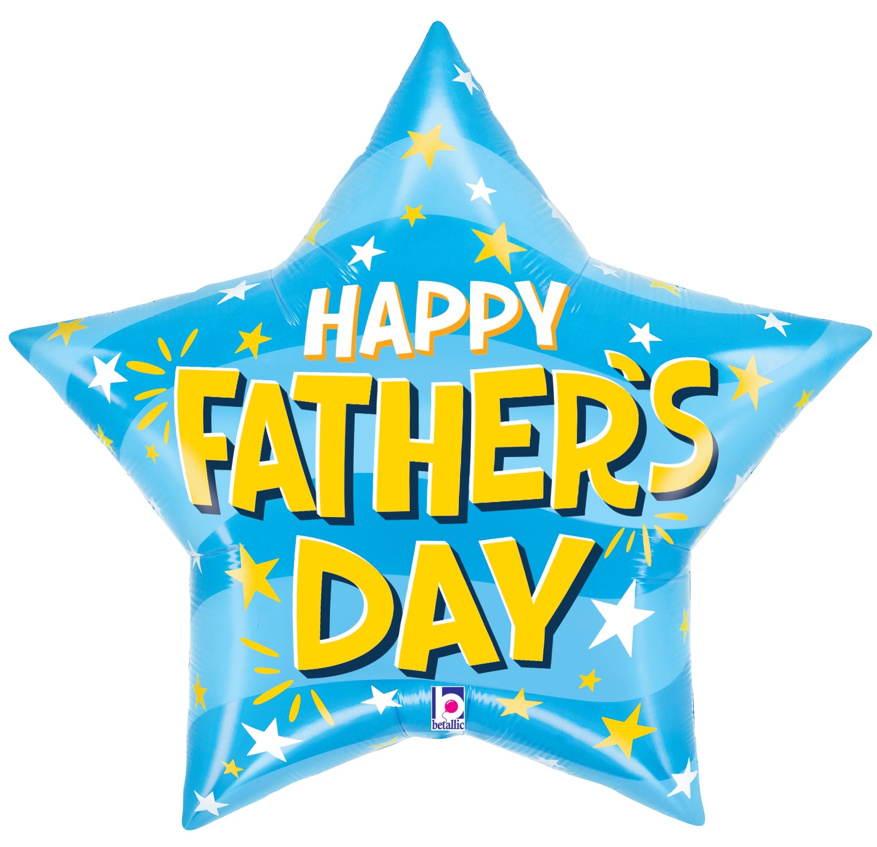 betallic-foil-balloons-father-s-day-star-folienballon-28-stern image 1