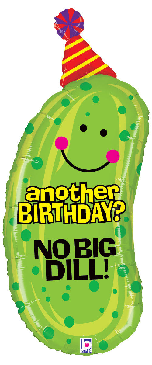 betallic-no-big-dill-birthday-folienballon-32-gurke image 1