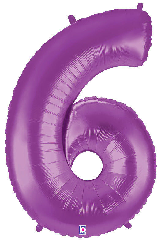 betallic-number-6-purple-folienballon-34-zahl-glitzer-lila image 1