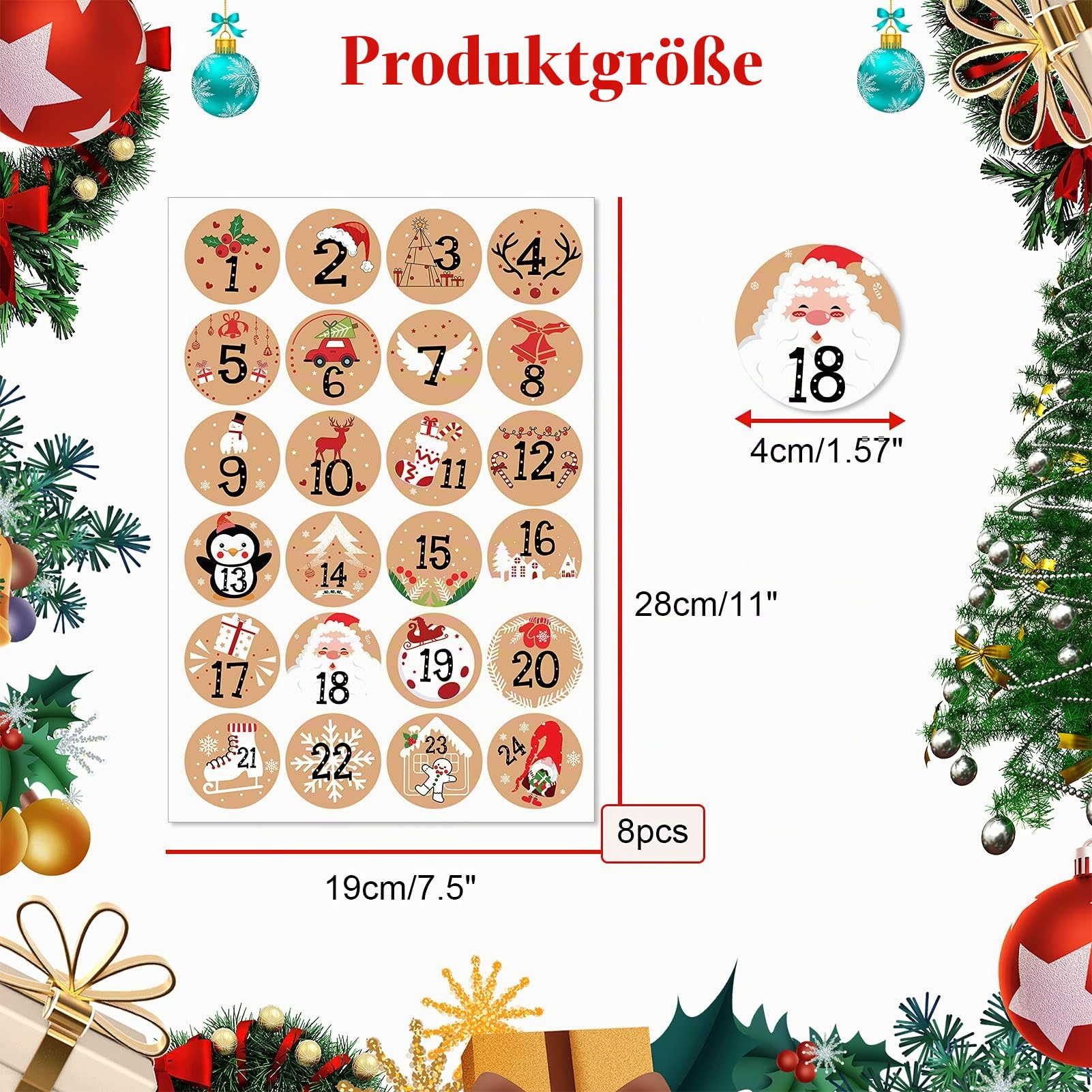howaf-adventskalender-aufkleber-192-st-ck-zahlen-1-24 image 2