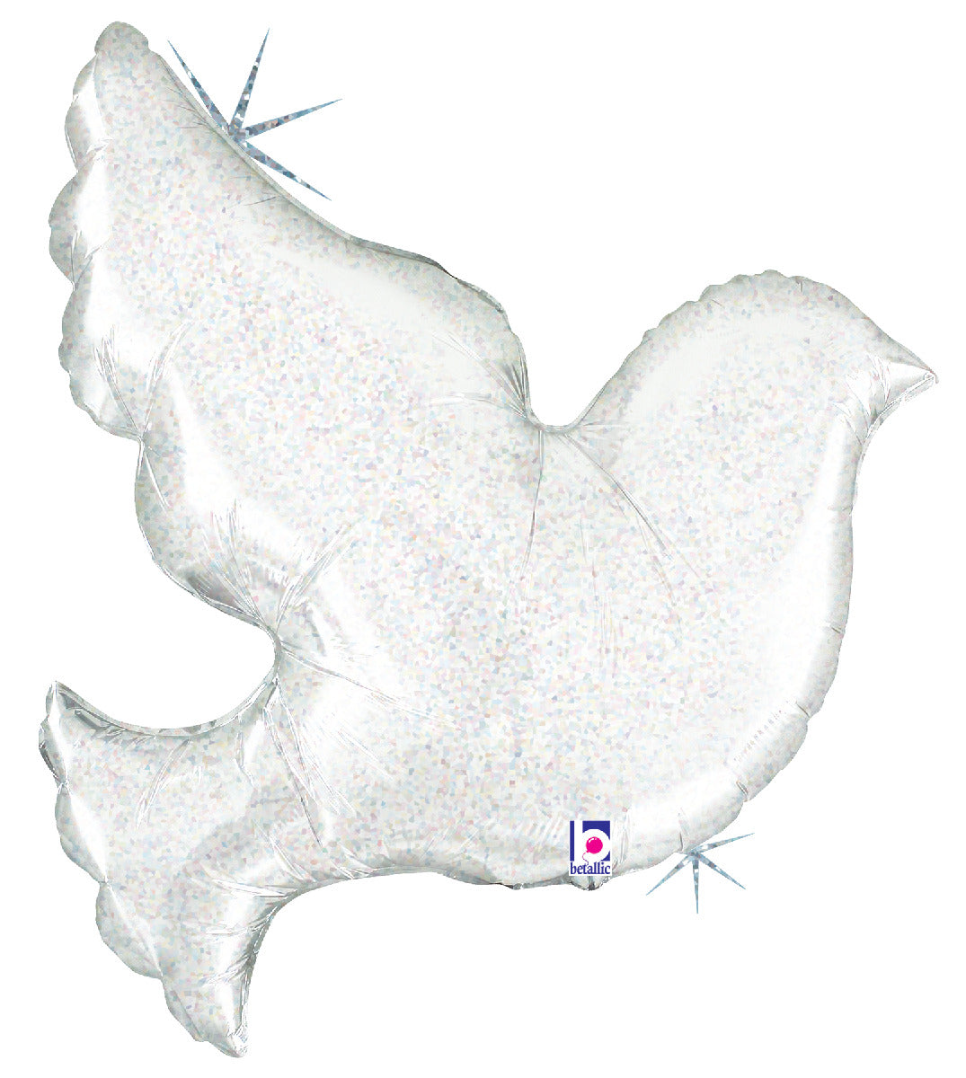 betallic-pearl-white-dove-folienballon-31-taube-wei image 1