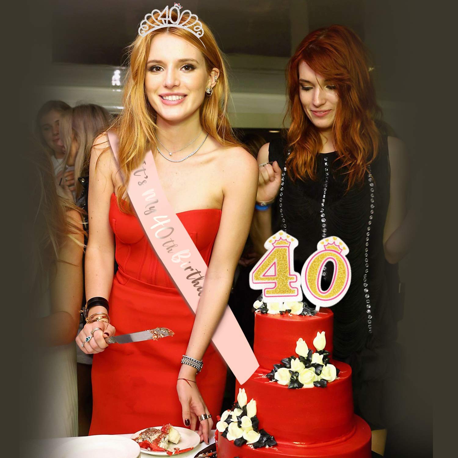 howaf-40-geburtstag-sch-rpe-und-tiara-ros-gold-set image 7