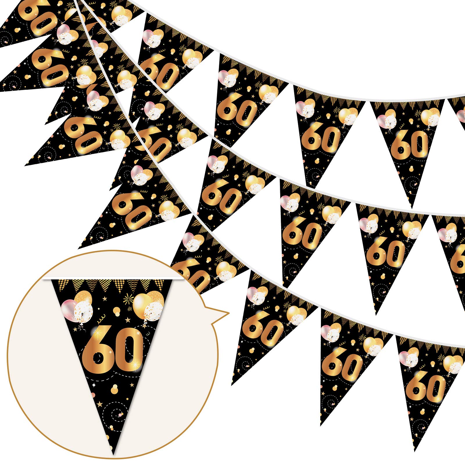 howaf-50-geburtstag-girlande-wimpelkette-schwarz-gold-5-7-m image 8