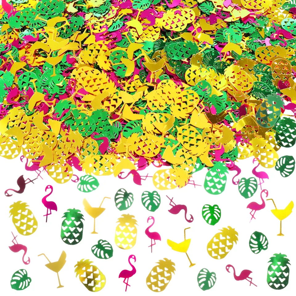 howaf-hawaii-konfetti-gold-60g-ananas-flamingo-tropisch image 1