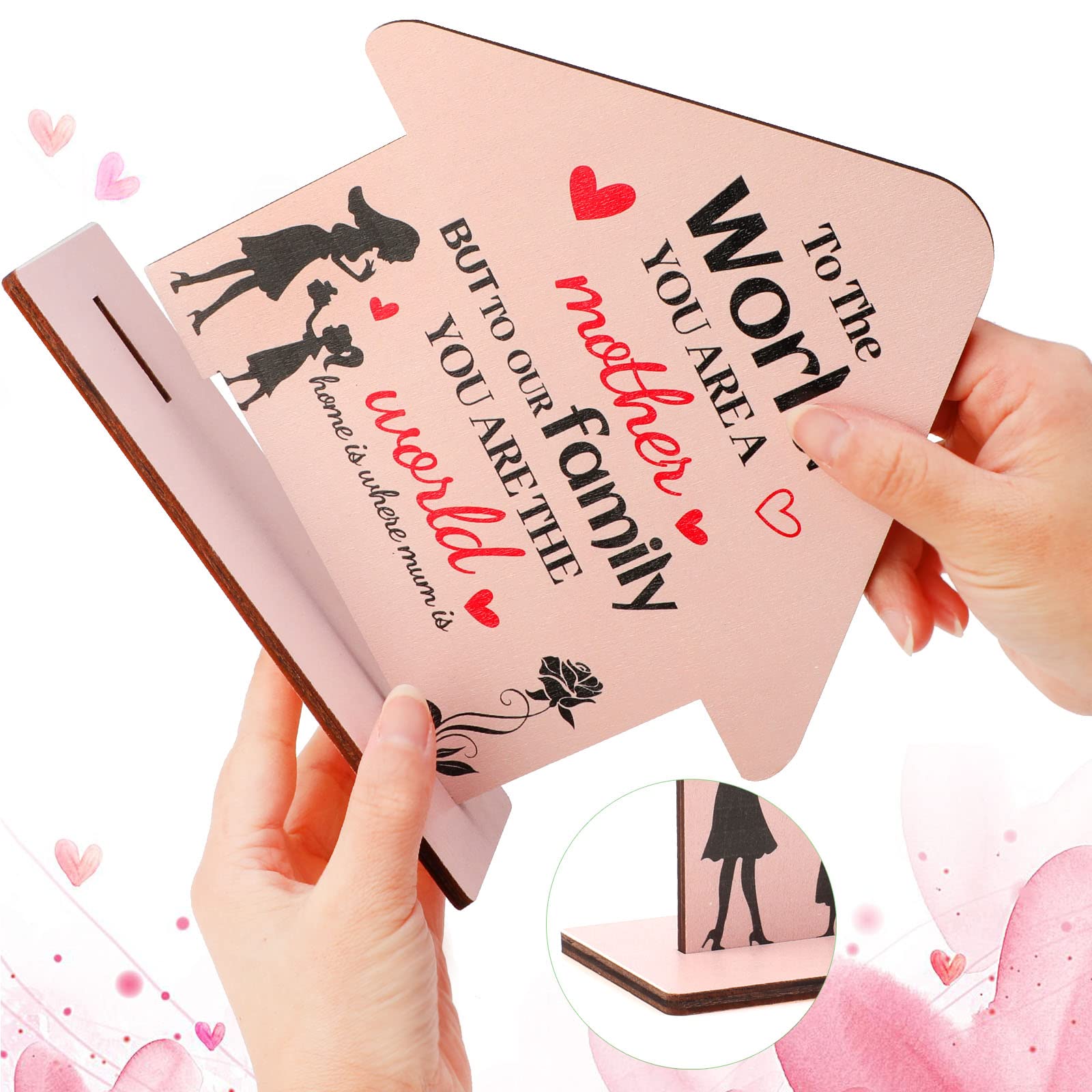 howaf-beste-mama-holzschild-spruch-home-is-where-mum-is image 3