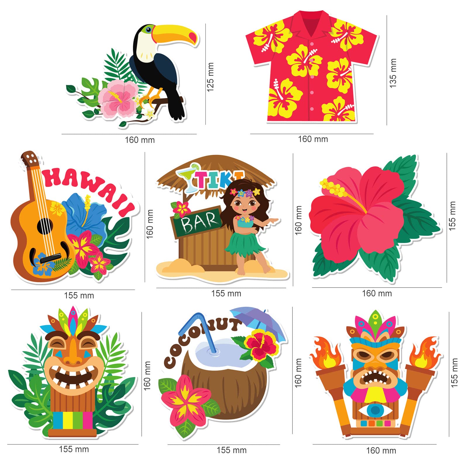 howaf-hawaii-party-deko-h-ngewirbel-30-st-ck-tropisch image 3