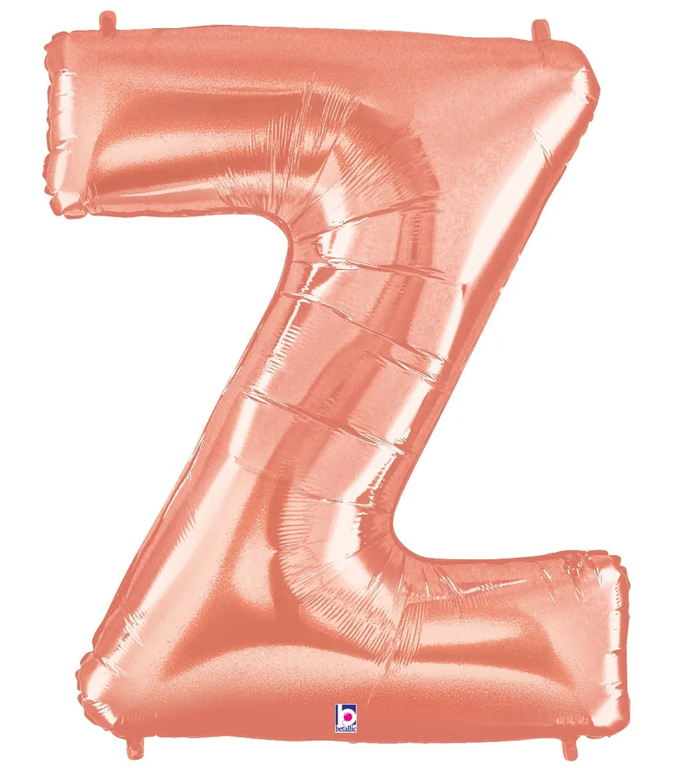 betallic-buchstabe-z-ros-gold-folienballon-34-zoll-megaloon image 1