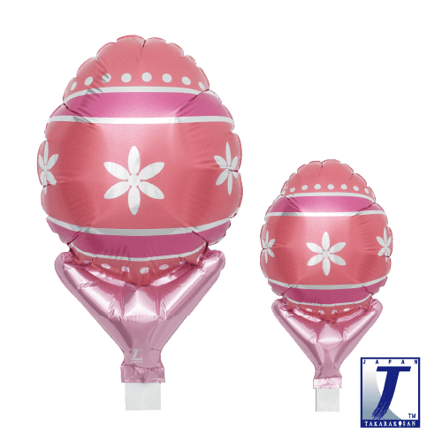 takara-upright-egg-5-zoll-ballon-amana-red-rot image 1