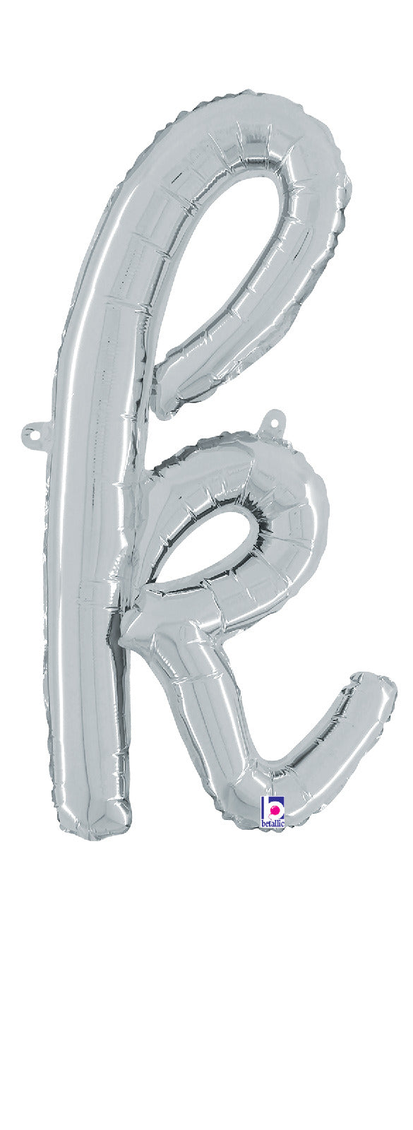 betallic-folienballon-script-buchstabe-k-silber-24-zoll image 1