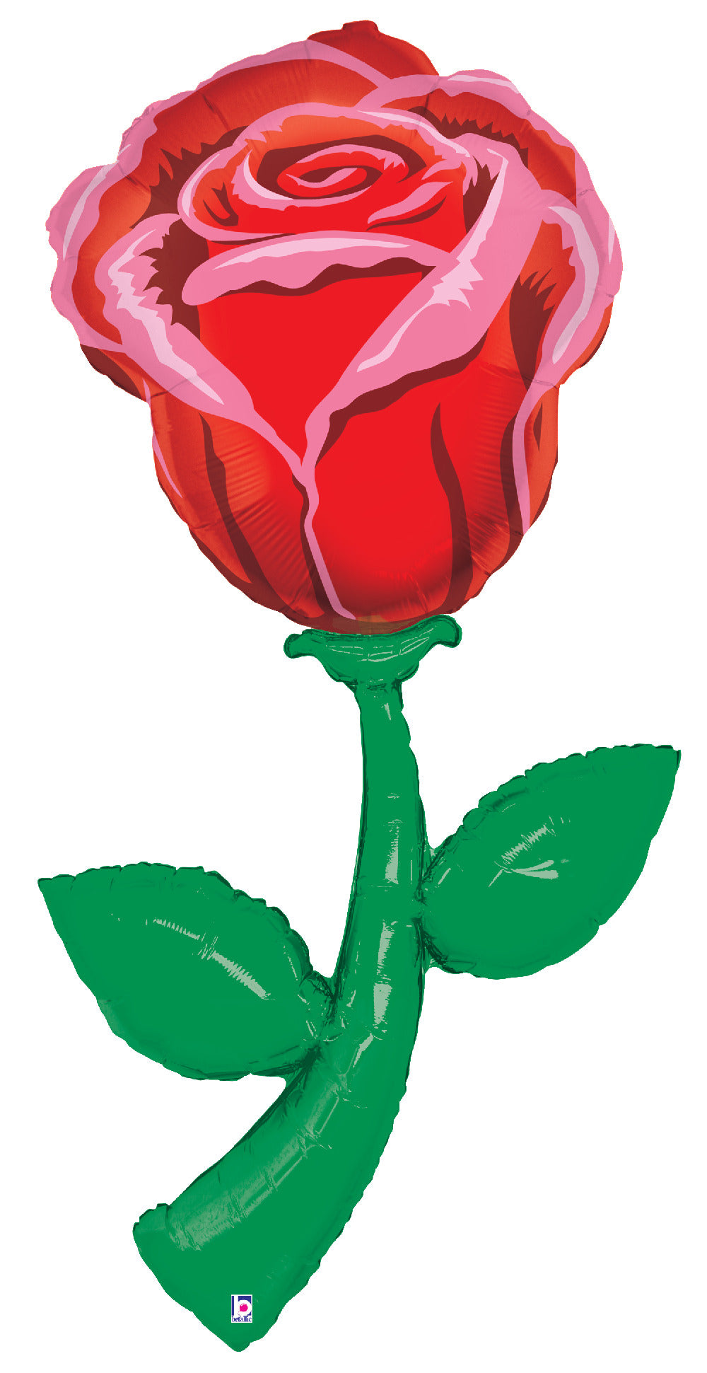 betallic-foil-balloons-fresh-picks-rote-rose-folienballon-60 image 1
