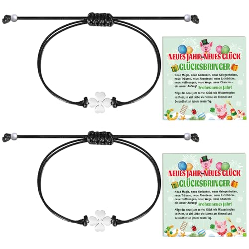 howaf-silvester-gl-cksbringer-armband-kleeblatt-2-st-ck-damen image 8