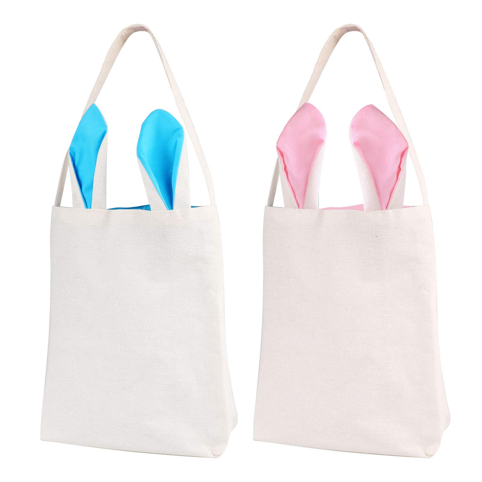howaf-osterhasen-tasche-jute-osterkorb-2er-pack-30x26cm image 1