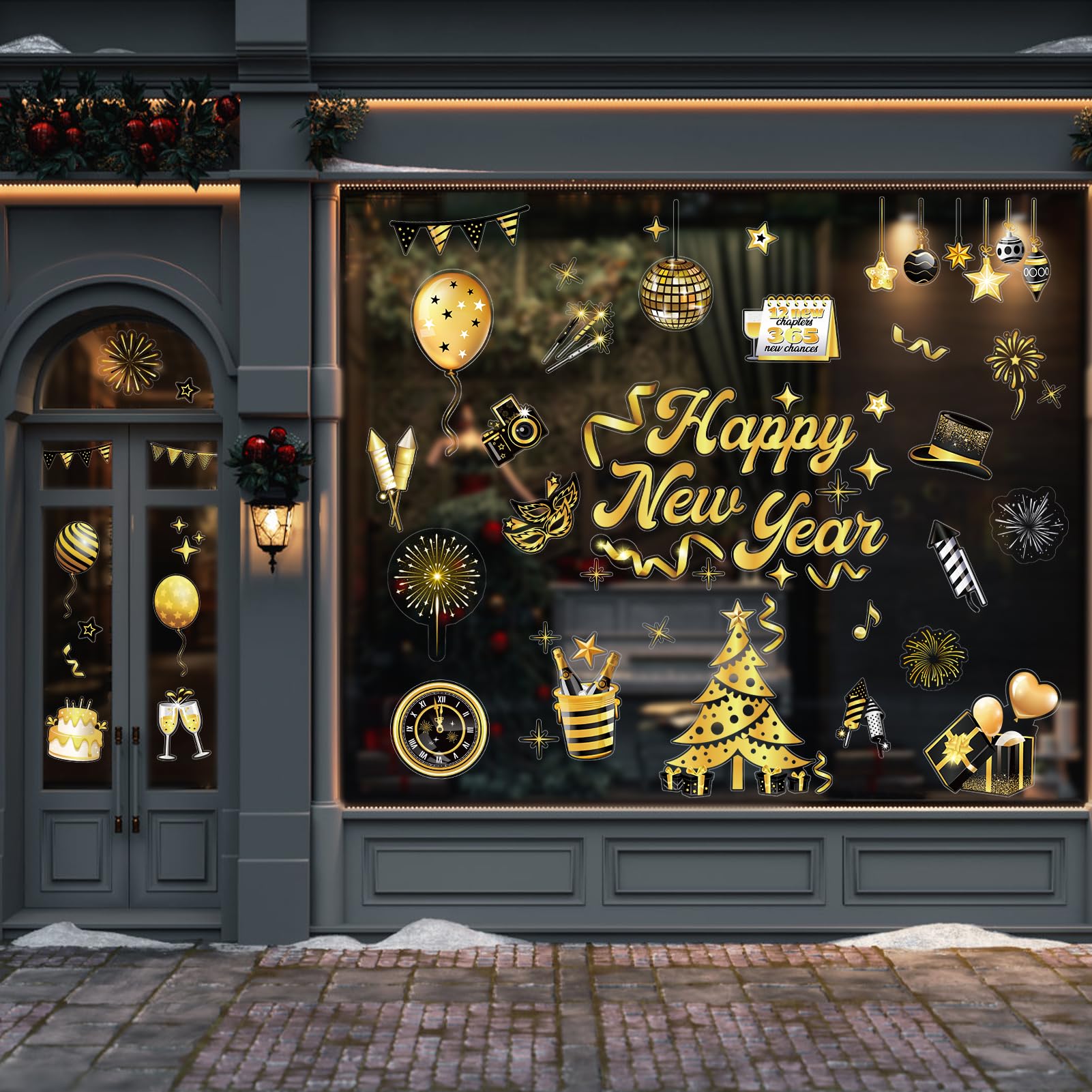 howaf-silvester-fensterbilder-happy-new-year-9-blatt-2027 image 5