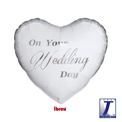 takara-ibrex-round-14-white-wedding-folienballon image 1