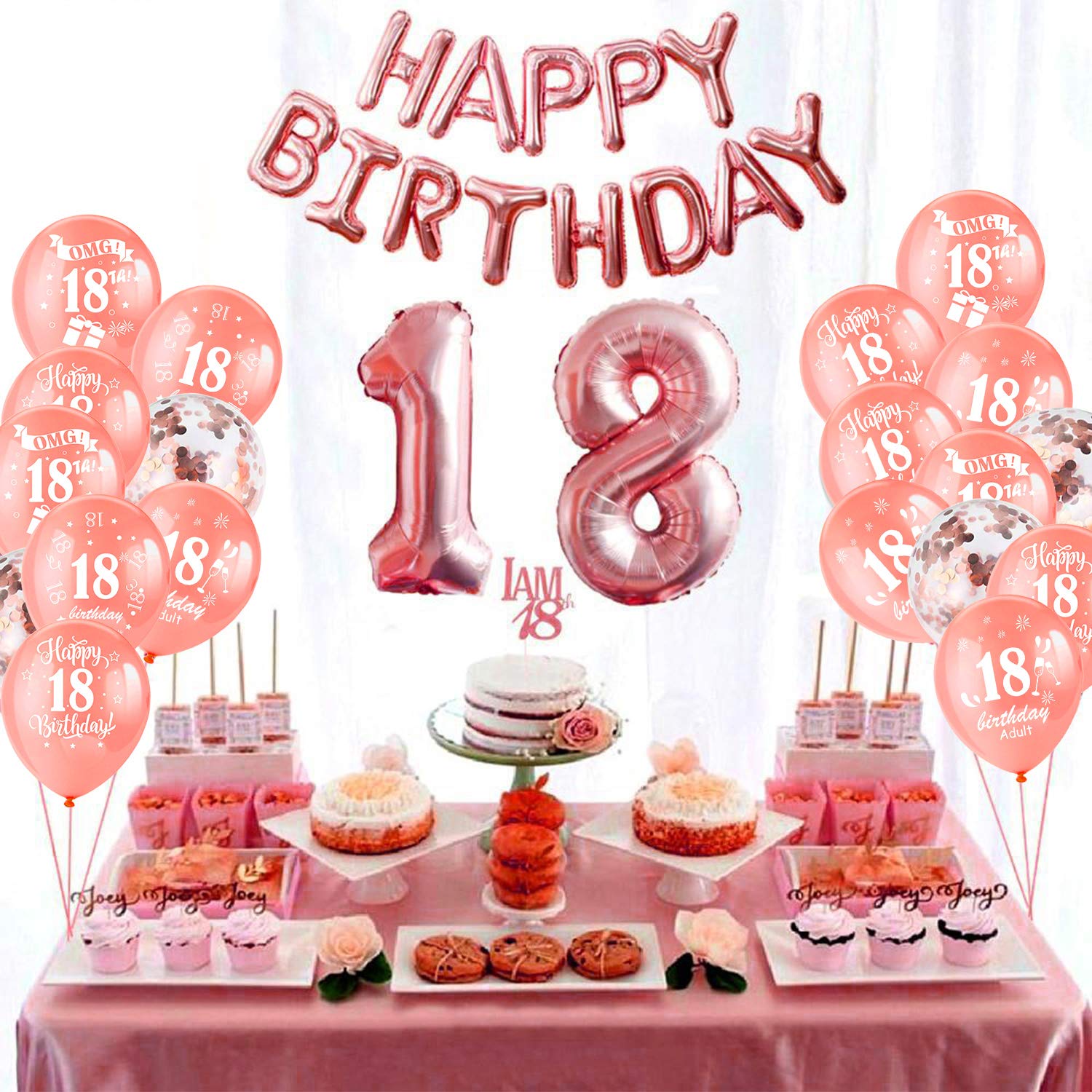 howaf-18-geburtstag-luftballons-set-ros-gold-30-teilig image 5
