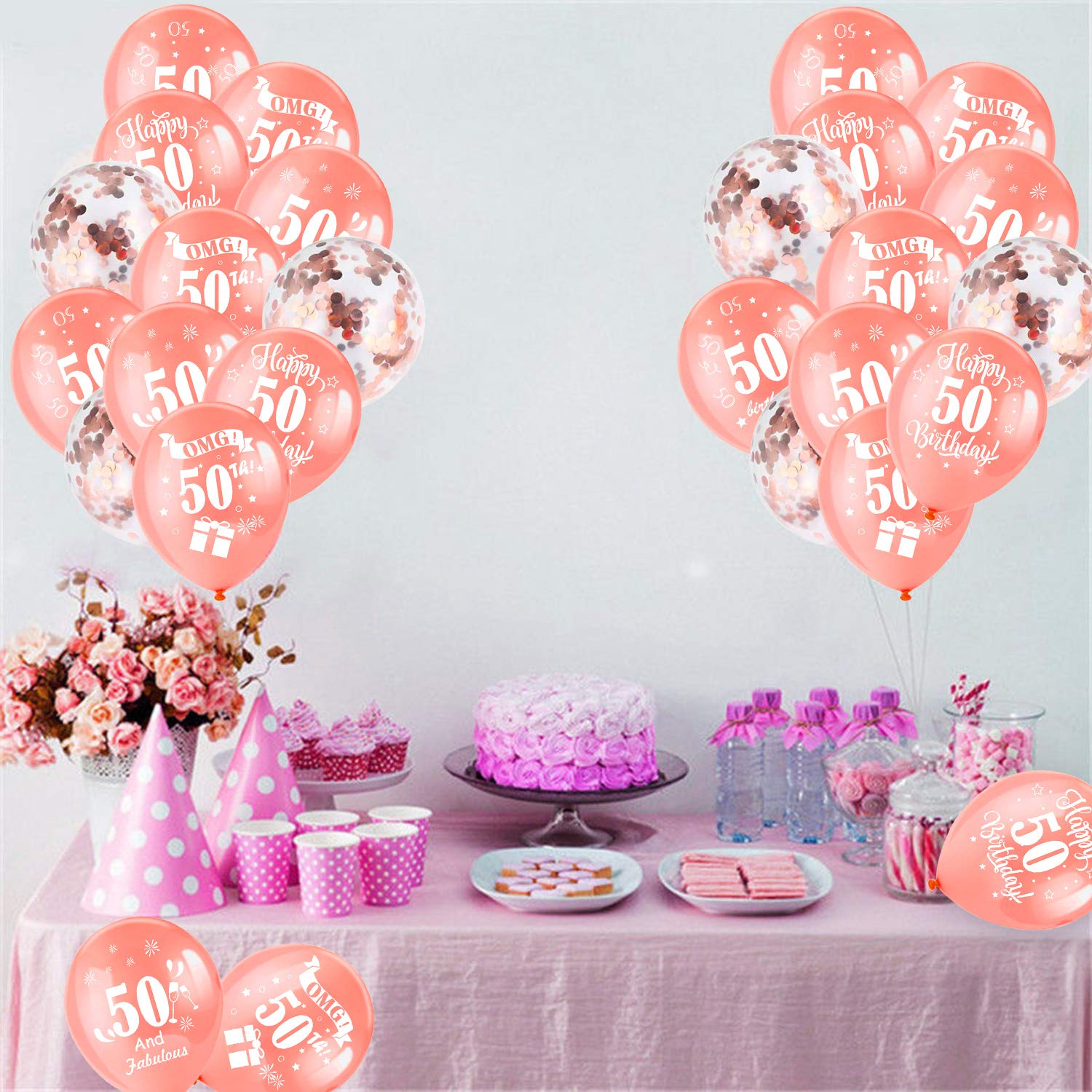 howaf-50-geburtstag-luftballons-ros-gold-30-st-ck-12-zoll-latex image 5
