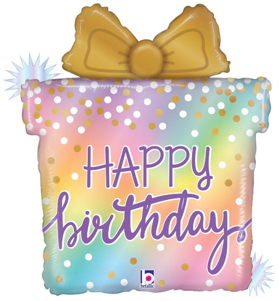 betallic-foil-opal-birthday-present-folienballon-23-zoll image 1
