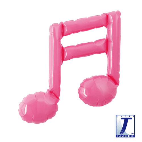 takara-ibrex-music-tone-double-ip-folienballon-pink image 1