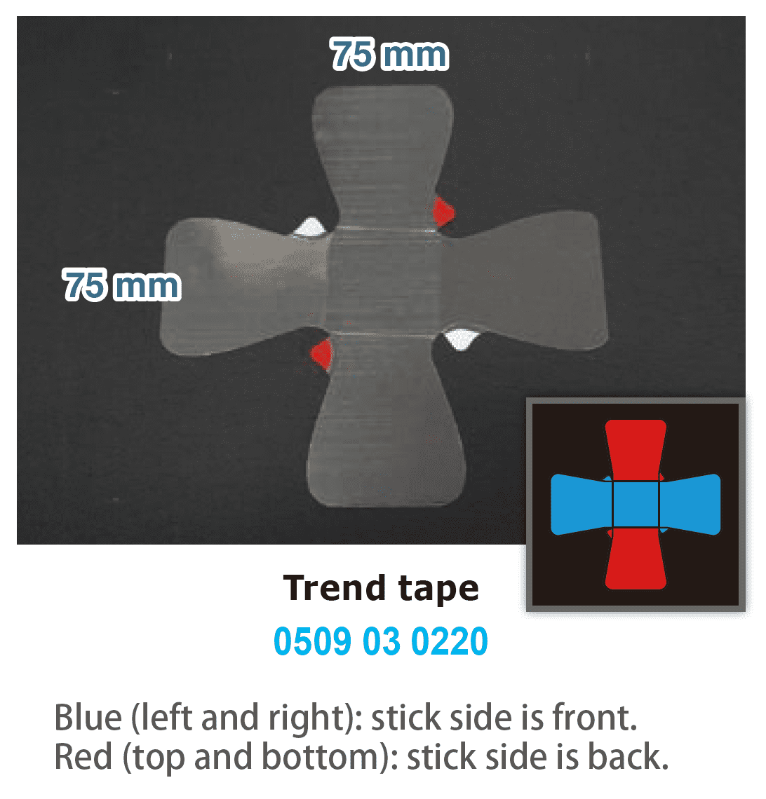 trend-tape-ballonband-100-st-ck-transparent image 2