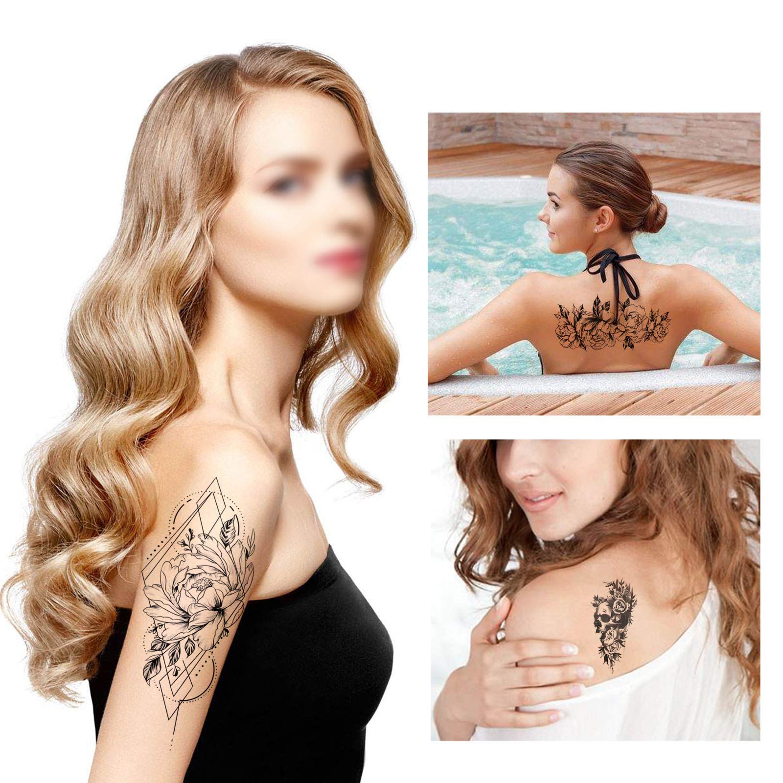 howaf-tempor-re-tattoos-schwarz-50-blatt-wasserfest image 5