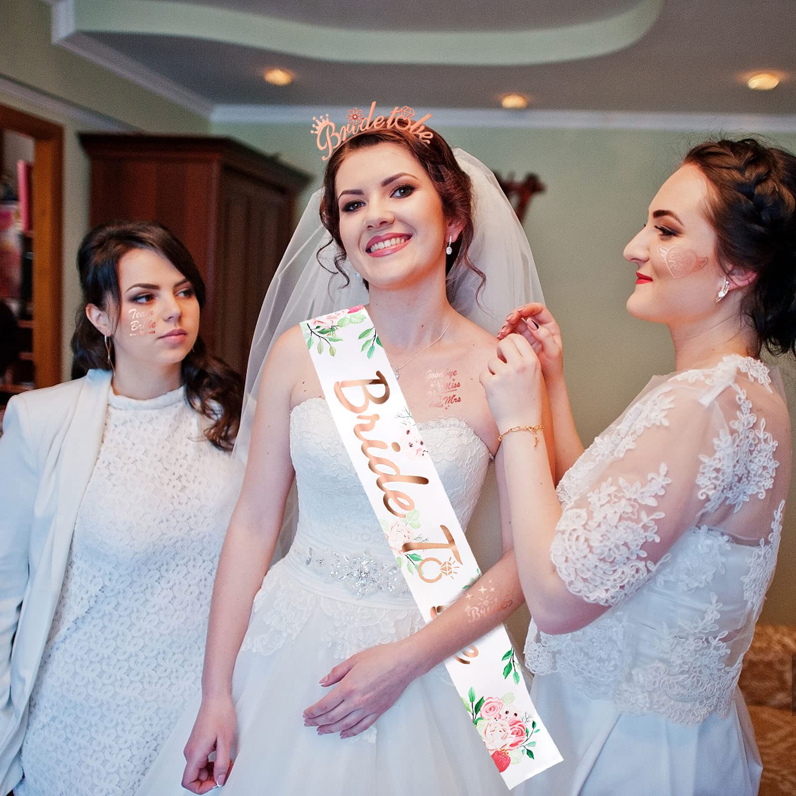 howaf-jga-set-bride-to-be-ros-gold-11-teilig-schleier image 5