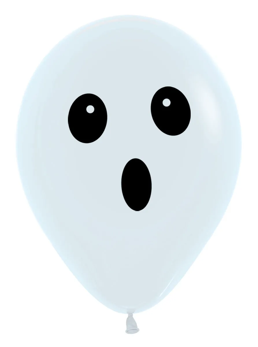 betallic-ghost-face-latexballon-fashion-white-11-zoll-50-st-ck image 1