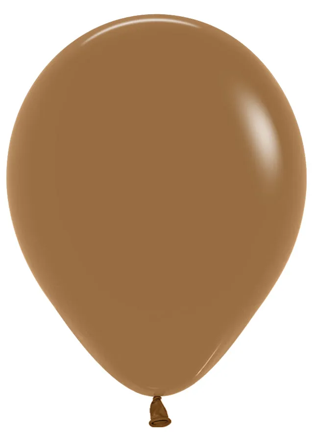 betallic-deluxe-mocha-latexballon-einfarbig-braun image 1