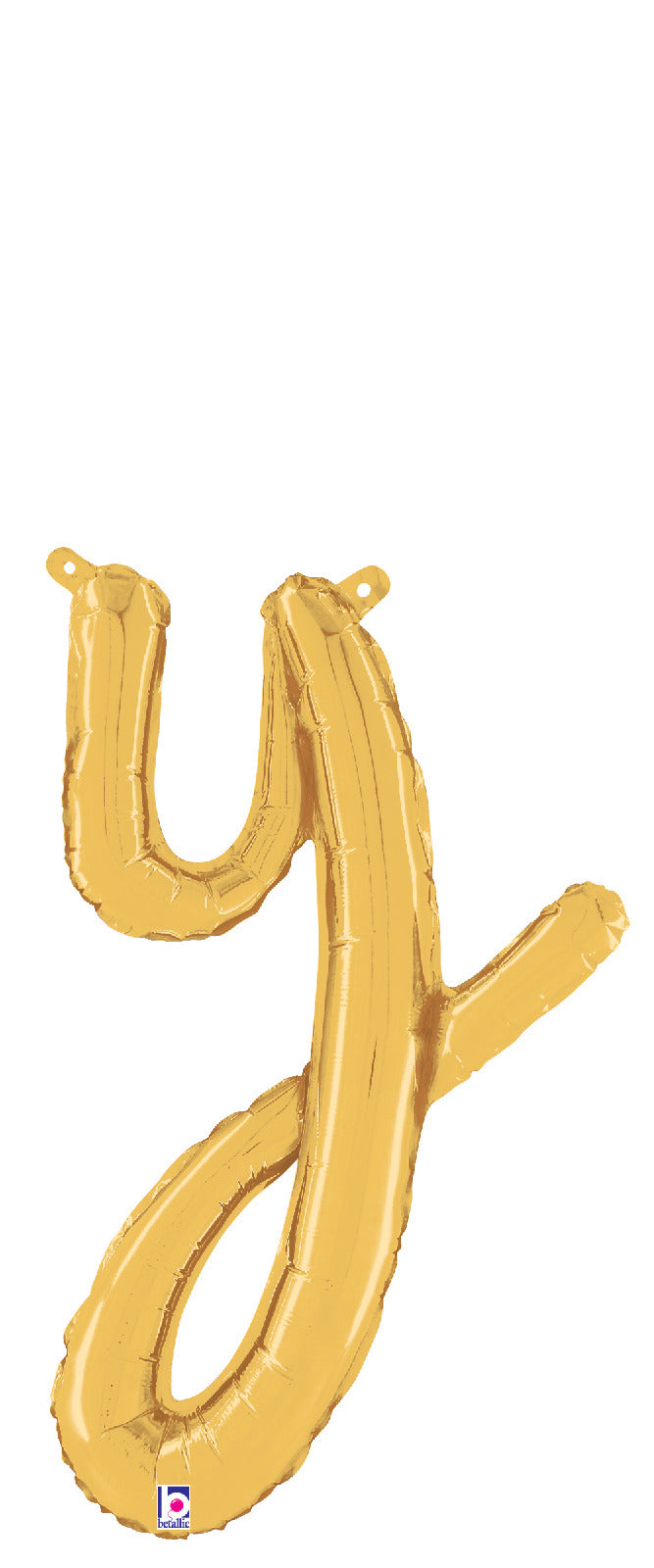 betallic-script-letter-y-gold-folienballon-24-buchstabe image 1