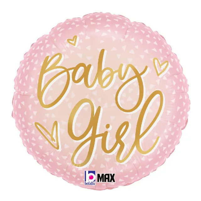 betallic-satin-girl-gold-script-folienballon-18-gold-baby image 1