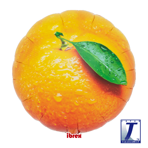 takara-ibrex-round-14-folienballon-oranges-orange image 1