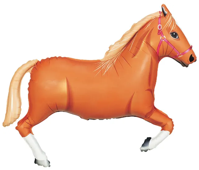 betallic-tan-horse-folienballon-34-braun-pferd image 1